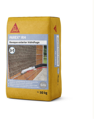 Parex Revoque Proyectable Exterior Rh X 30kg Coronado 