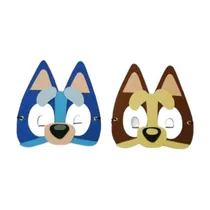 Comprar 40 Antifaces Mascaras Bluey - Goma Eva 