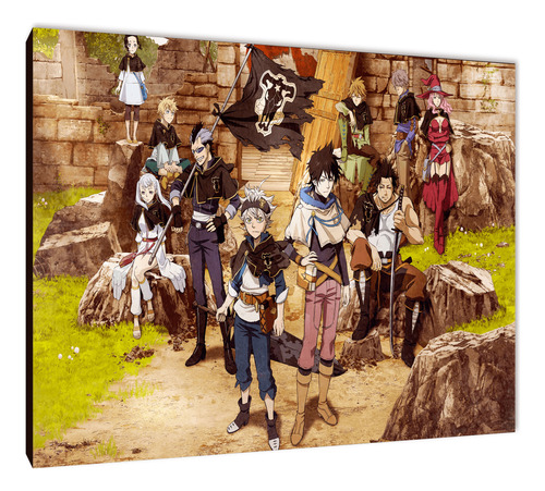 Cuadros Anime Black Clover L 29x41 (kclr (16))