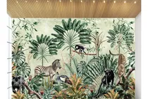 Comprar Vinilos Murales Empapelados Jungla Palmeras Tropical Cd