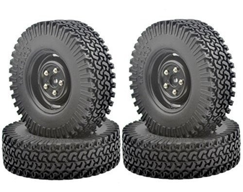 Lafeina 4pcs 110 Rc Crawler 100mm Tire Y 19 Pulgadas Juego D