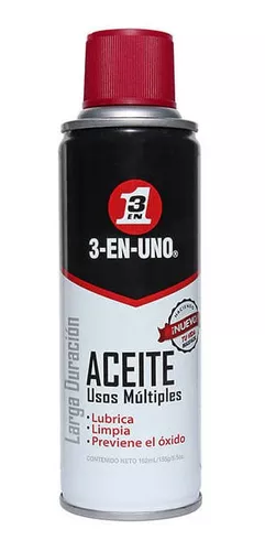 Aceite Multiusos Spray 3-EN-UNO ORIGINAL - Lubrica, Limpia y Protege