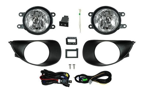 Kit Faro Niebla Yaris 2006 2008 2009 2010 2011 Sedan Rejilla