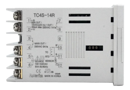 Controlador De Temperatura Tc4s-14r - Autonics