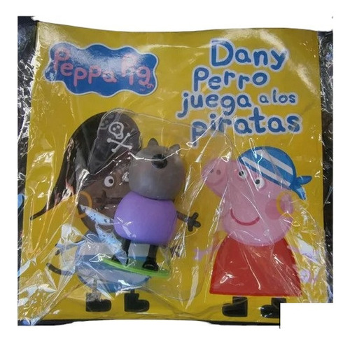 Coleccion Peppa Pig - Dany Perro Juega A Los Piratas+muñeco