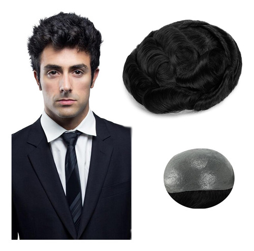 Protesis Capilar Indetectable Cabello 100% Humano