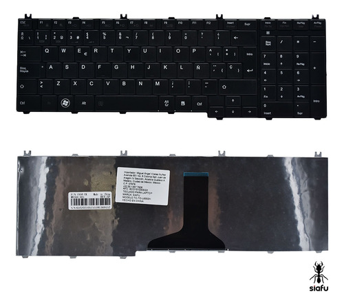 Teclado Laptop Toshiba C655 C655d C650 L650 L670 Español 