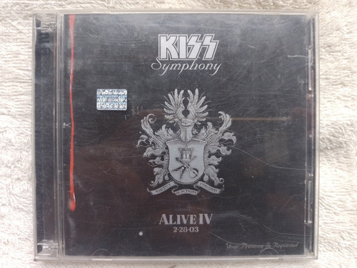 Cd Kiss Symphony Onda Crue Dolls Bravo Wasp Rata Maiden Ac 