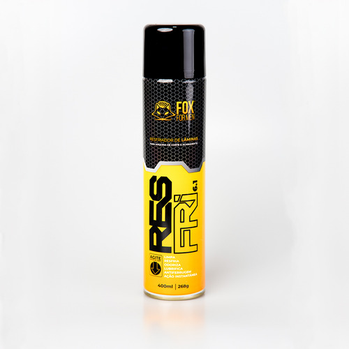Resfriador De Lâminas 400ml - Fox For Men - 2 Unidades