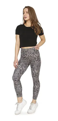 Mujer Calza Legging Con Pretina H2o Wear Animal Print