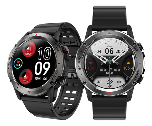 Reloj Inteligente Smartwatch Unisex Negro Bluetooth