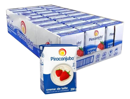 27 Creme Leite Piracanjuba 200g