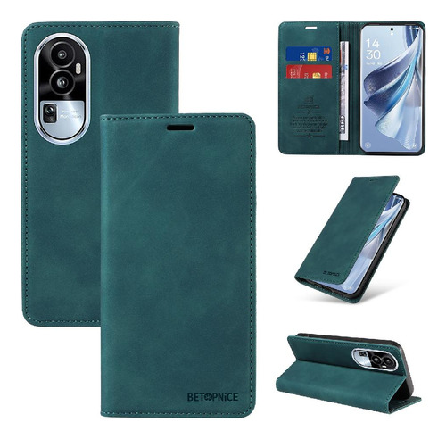 Caso Para Oppo Reno 10 Pro 5g Pu Cuero Protector Folio