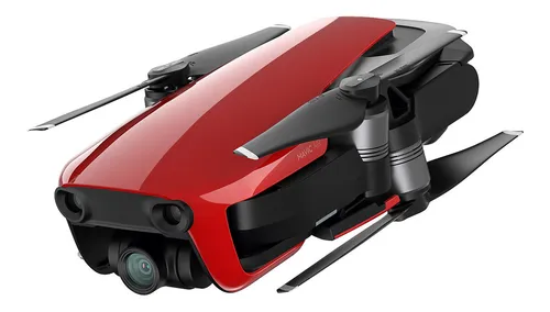 Drone DJI Mavic Air Fly More Combo con cámara 4K flame red 3 baterías