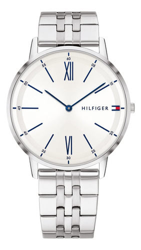 Reloj Tommy Hilfiger De Cuarzo Para Hombre, Correa Acero