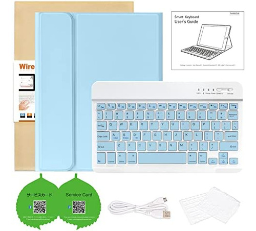 Funda Con Teclado Besky / Para iPad 10.9 / Blue
