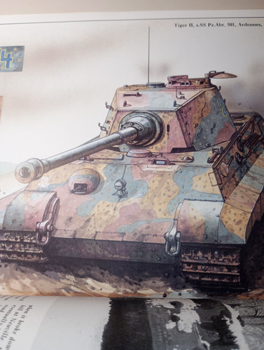 Kingtiger Heavy Tank 1942-1945en Inglés Yf Fotos. (Usado)