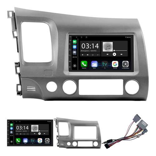 Multimídia Uppertech Carpad X Pro Civic 07 A 11 2+64gb 7p