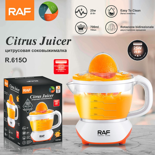 Licuadora Exprimidora De Naranjas Manual Mini De 700 Ml