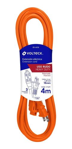 Extension Uso Rudo 4 Mt Cal. 16 Voltech 48043