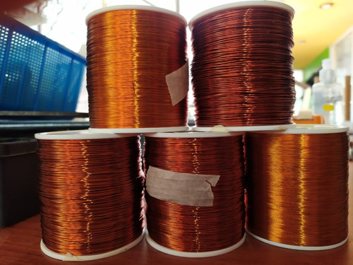 Alambre Magneto Cobre Cal 15 Transformadores, Motores 1 Kg