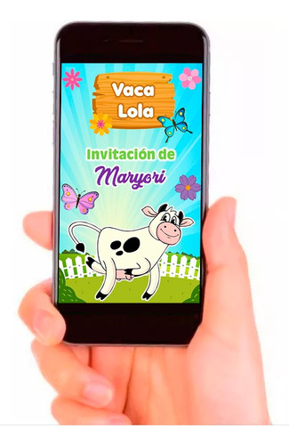 Video Invitación La Vaca Lola Cumpleaños