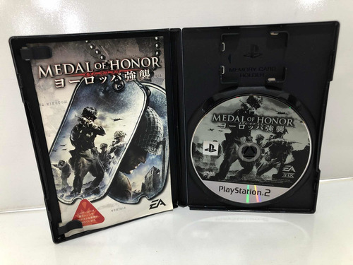 Jogo Medal Of Honor The European Assault Ps2 Original (jap) (Recondicionado)