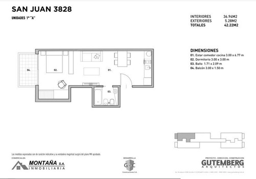 Imagen 2 de 12 de Departamento, Balcón Aterrazado Amenities, Venta Boedo, Capital Federal, Buenos Aires