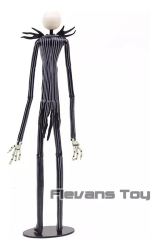 Figura De Acción De Jack Skellington Con Cabeza Intercambiab