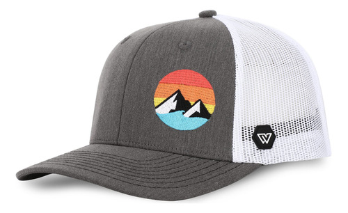 Wue Trucker Hat - Explore The Outdoors - Sombreros Snapback.