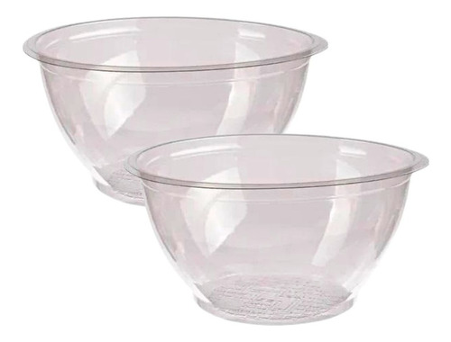 Bowl Compotera Descartable 11 X 5 Cm Cristal X 25 Unidades