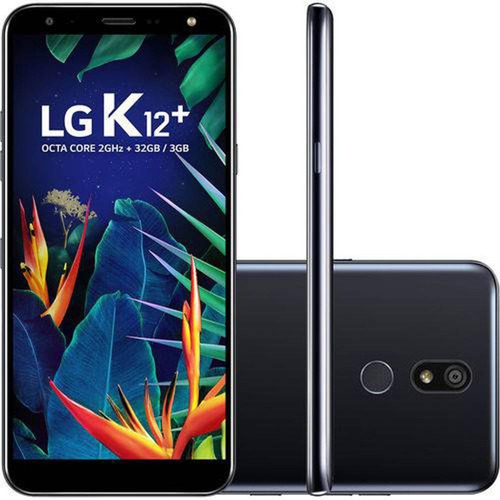Smartphone LG K12+ 32gb 16mp 3gb Ram Vitrine Na Caixa