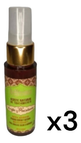 Bellísima Serum Argan Y Macadamia X3 De 40ml Oleo