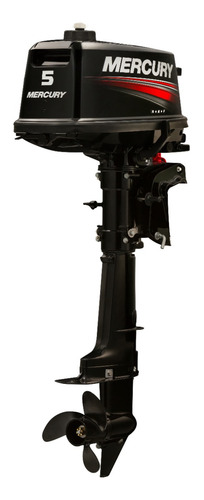 Motor De Popa Mercury 5hp Rabeta Longa - Pronta Entrega