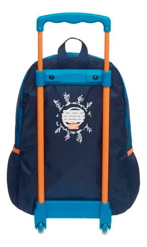 Mochila Rodinha Lancheira Estojo Naruto Shippuden Kurama