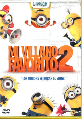 Mi Villano Favorito 2 - Dvd Nuevo Original Cerrado - Mcbmi