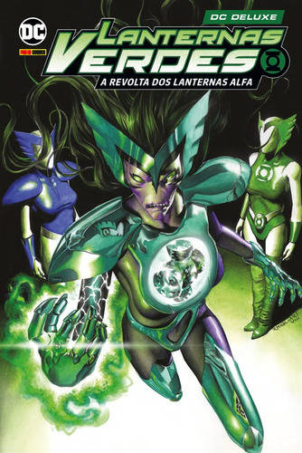 Lanternas Verdes: A Revolta dos Lanternas Alfa: DC Deluxe, de Gates, Sterling. Editora Panini Brasil LTDA, capa dura em português, 2022