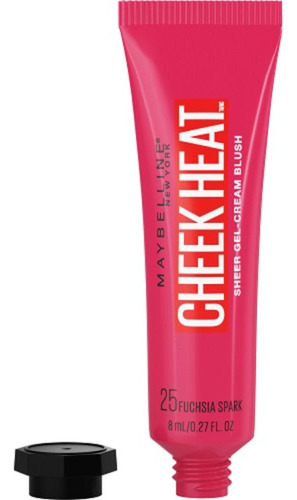 Rubor Maybelline Cheek Heat Fuchsia Spark