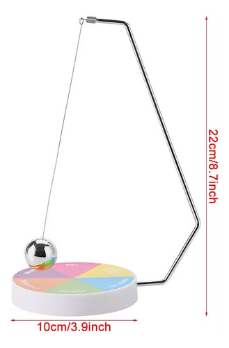Mesa De Péndulo Giratorio Magnético Con Bola For Tomar