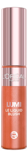 L'oréal Paris Rubor Líquido Lumi Liqui Blush 627 Warm Peach