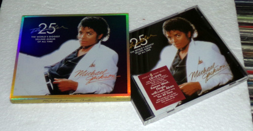 Michael Jackson Thriller 25 Aniversario Cd Dvd Promo Kktus