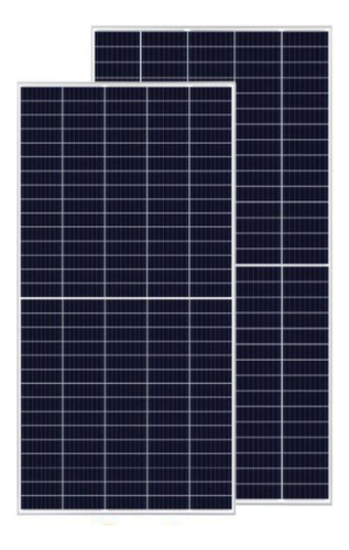 Panel Pantalla Solar Monocristalino 660w Half Celd Perc 132c