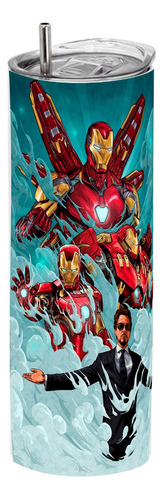 Termo Skinny Café 20 Oz - Marvel Iron Man #09