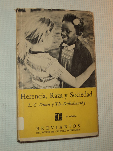 Herencia Raza Y Sociedad Dunn - Dobzhansky /en Belgrano