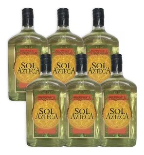 Sol Azteca Tequila Dorado Caja X6u 1000ml Producto Argentina