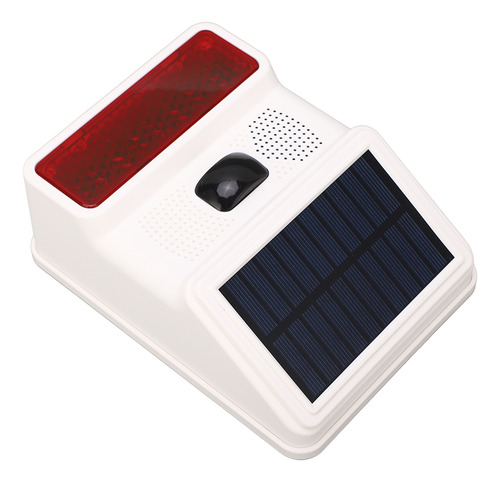 Sirena De Alarma De Sonido Solar Inalámbrica Dc 5v 433mhz 10
