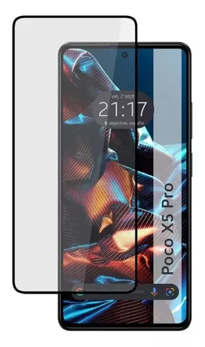 Paquete de 3 protectores de pantalla para Xiaomi Poco X3 Pro Vidrio  templado de cubierta completa
