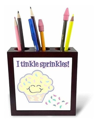 Soporte Lapicero  Tinkle Sprinkles  Para Azulejos, 5 