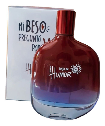 Oferta 2x1 Perfume Natura Humor Beijo Masculino 75 Ml 