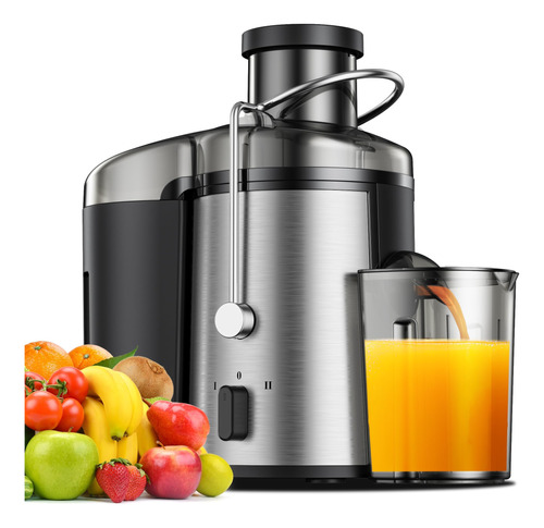 Juicer Machine, 500w Juicer With 3 Inch Wide Mouth 2 Speed .